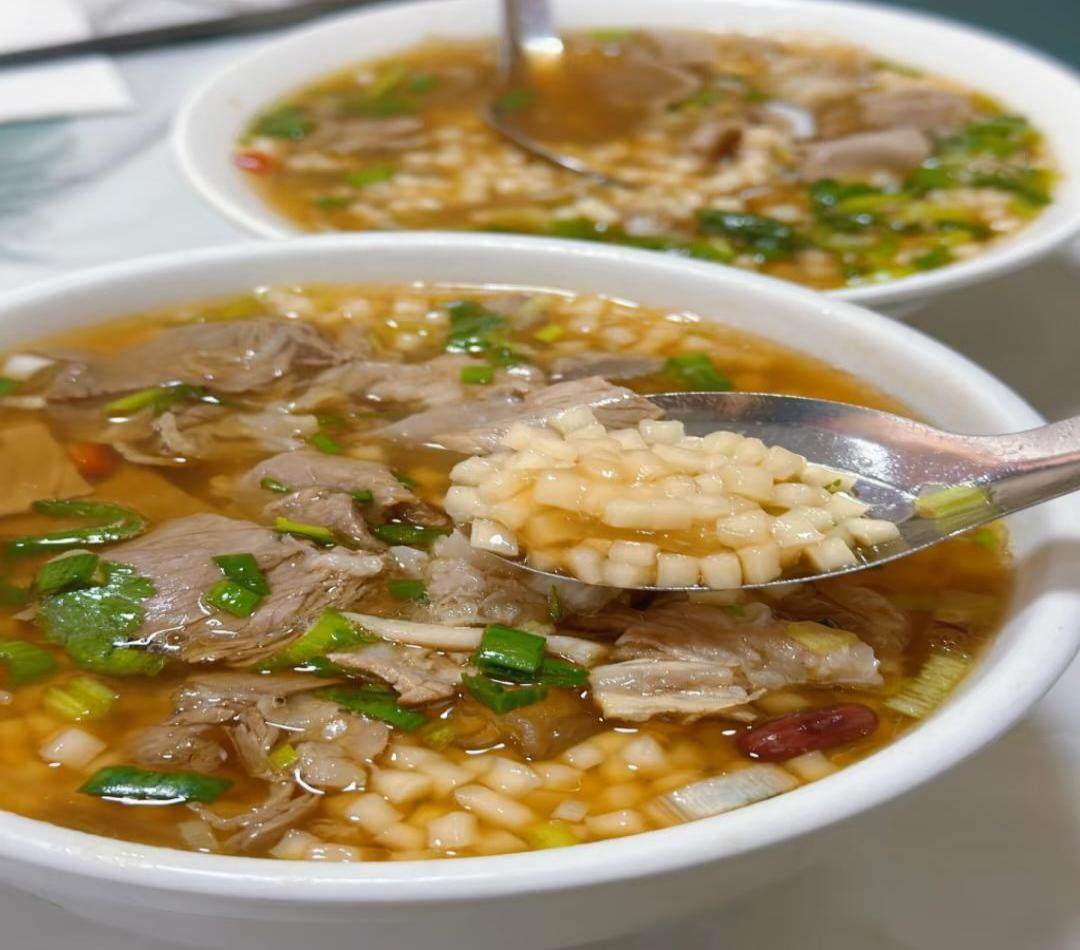 张掖特色早餐牛肉小饭