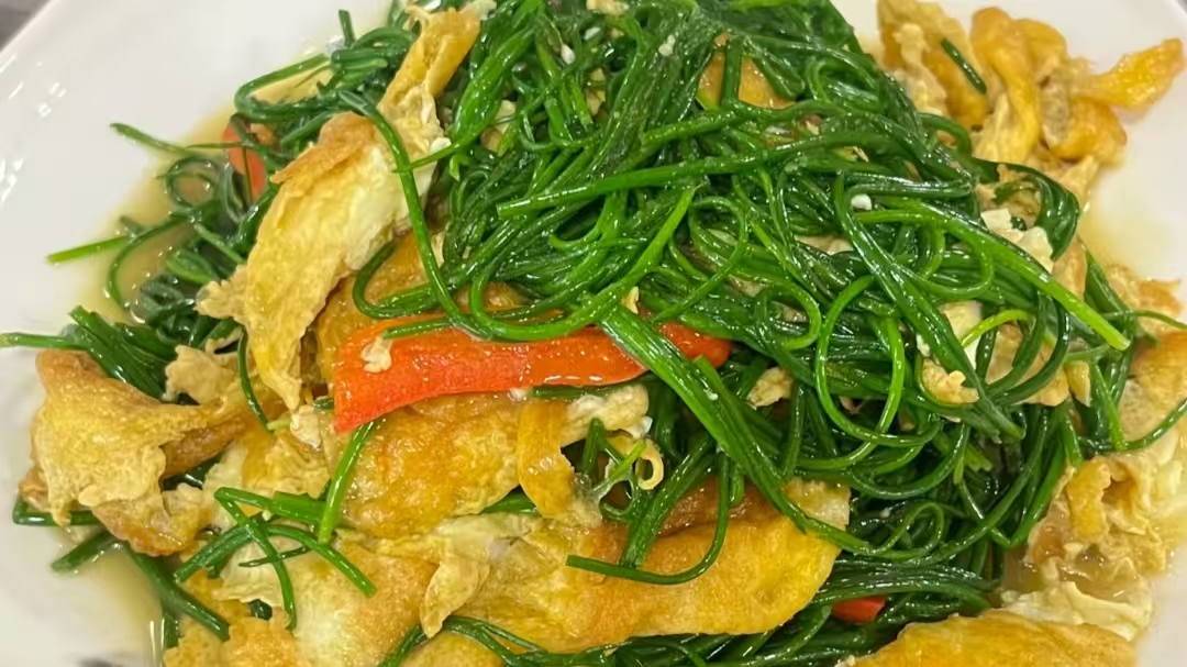 沙葱炒蛋