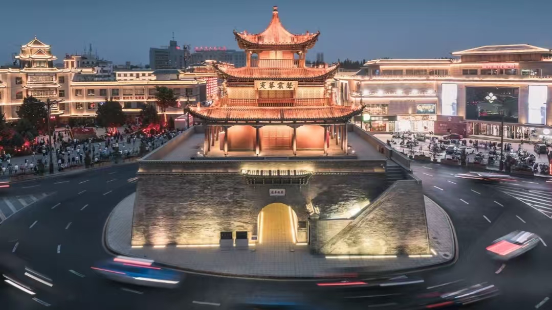 酒泉全景风光 - 戈壁与绿洲交融的独特景观